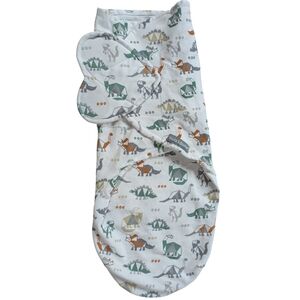 SwaddleMe Dinosaur Pattern Baby Swaddle Size 0-3 Mos